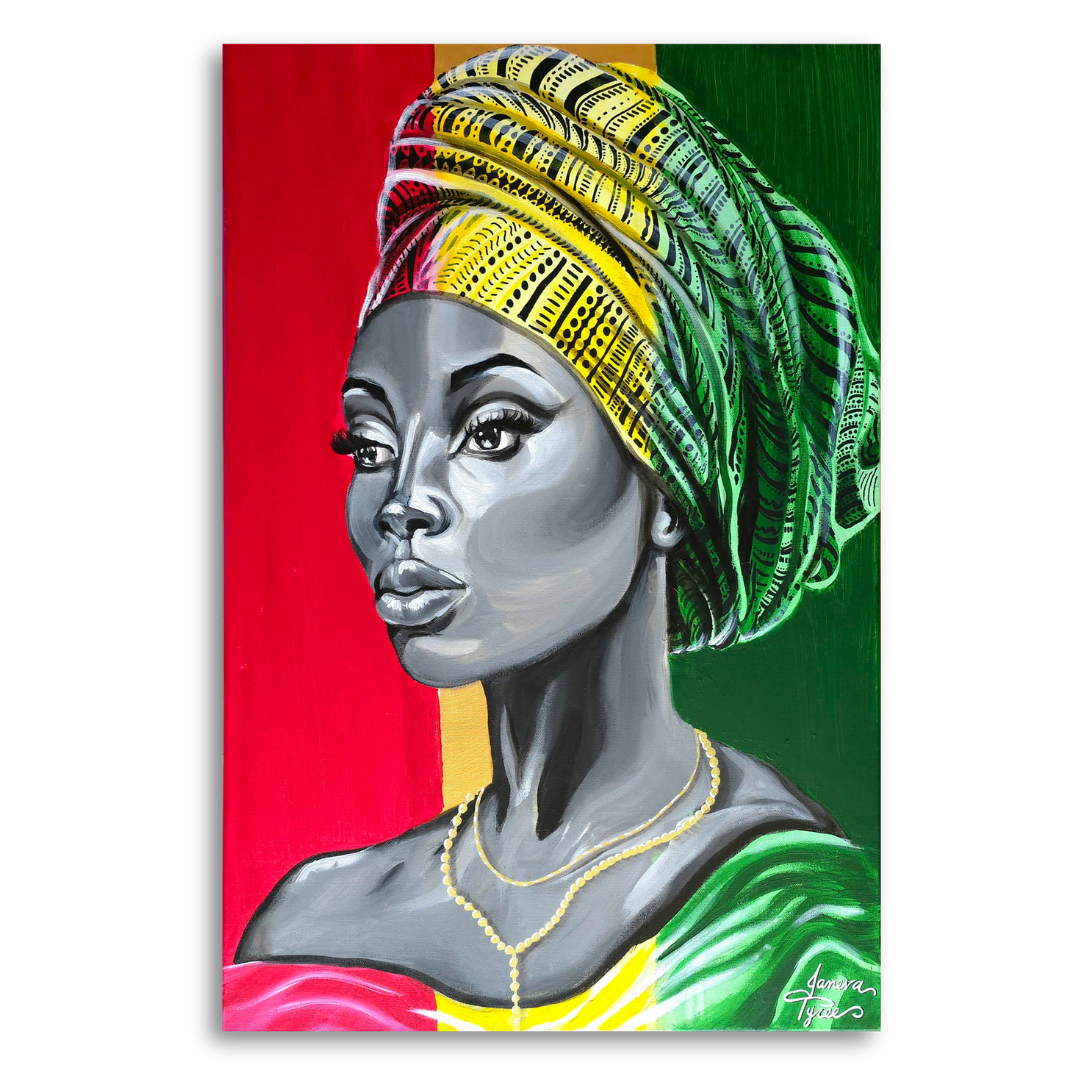 Gloriana Africana - Art Print