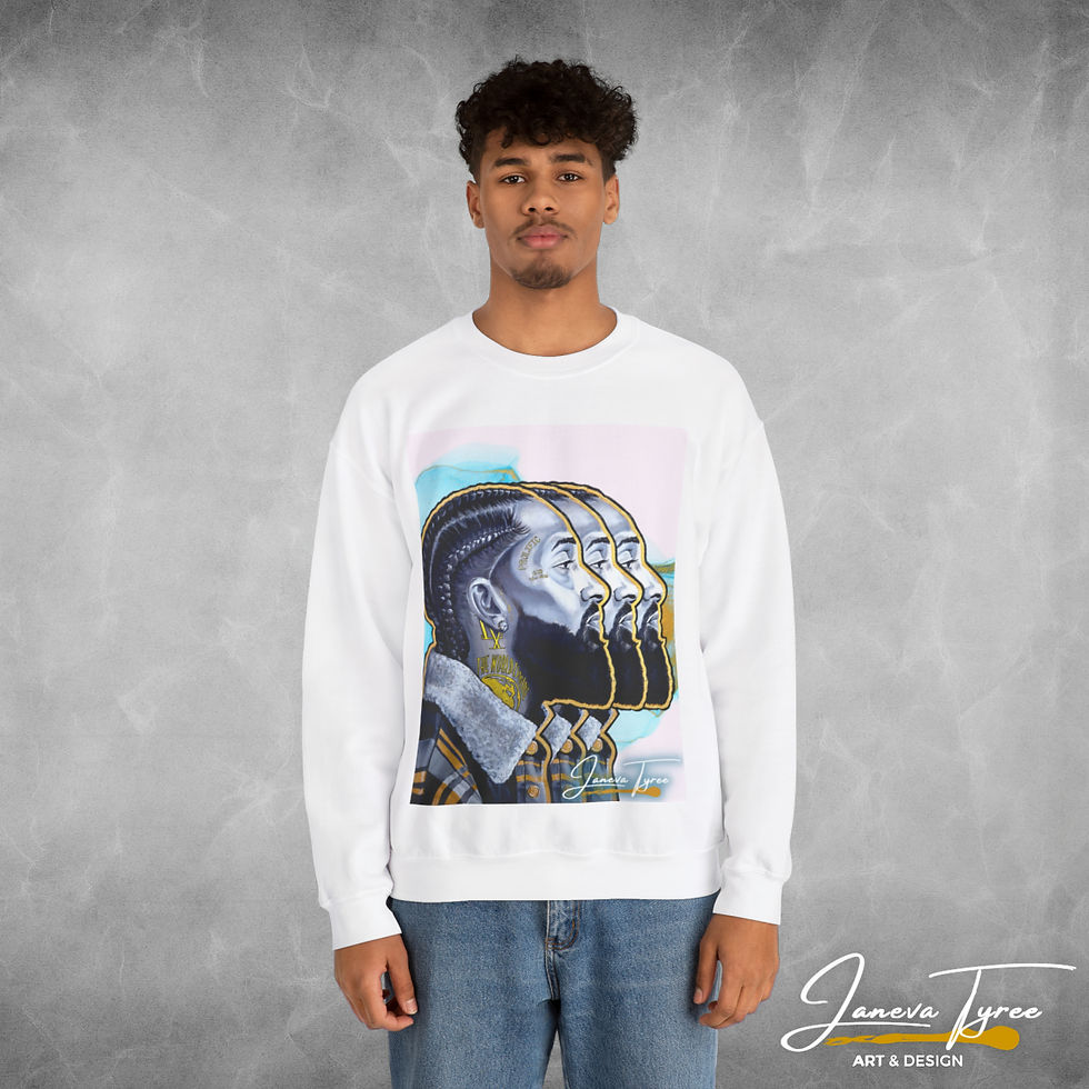Thumbnail: Nipsey Hussle - Three Kings - Unisex Heavy Blend Sweatshirt