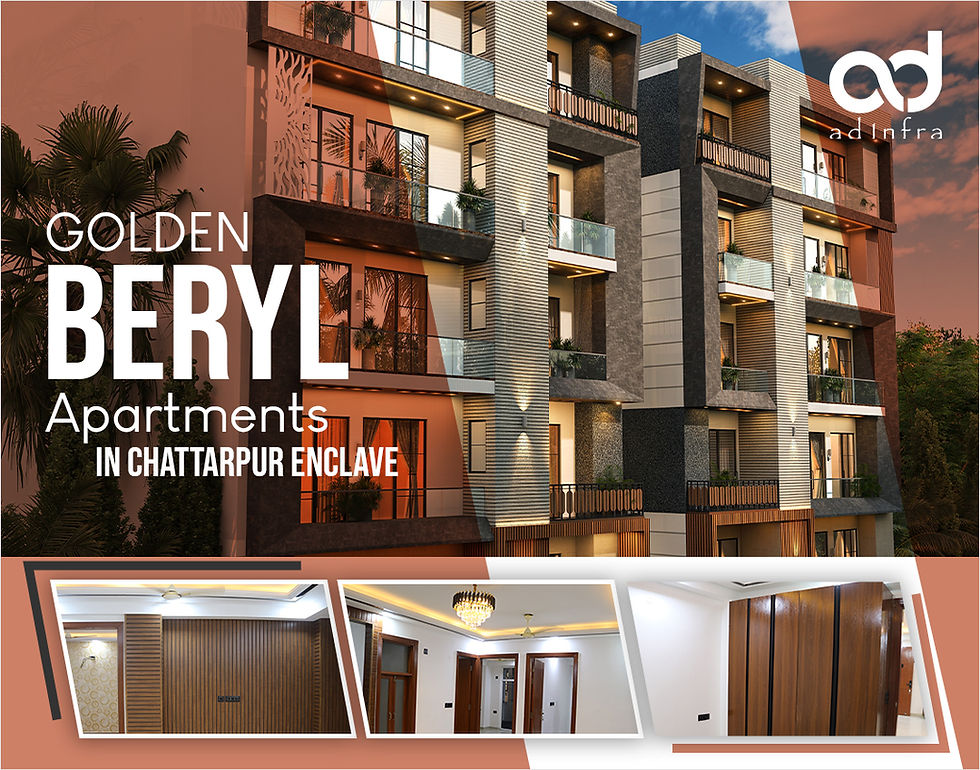 Golden Beryl Apartments in Chattarpur Enclave