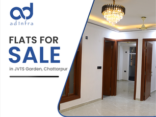 Flats for Sale in JVTS Garden, Chattarpur, Delhi
