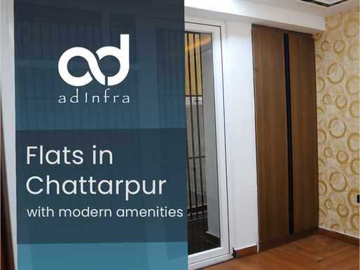 Flats in Chattarpur with Lift, Reserved Parking & Modular Kitchen
