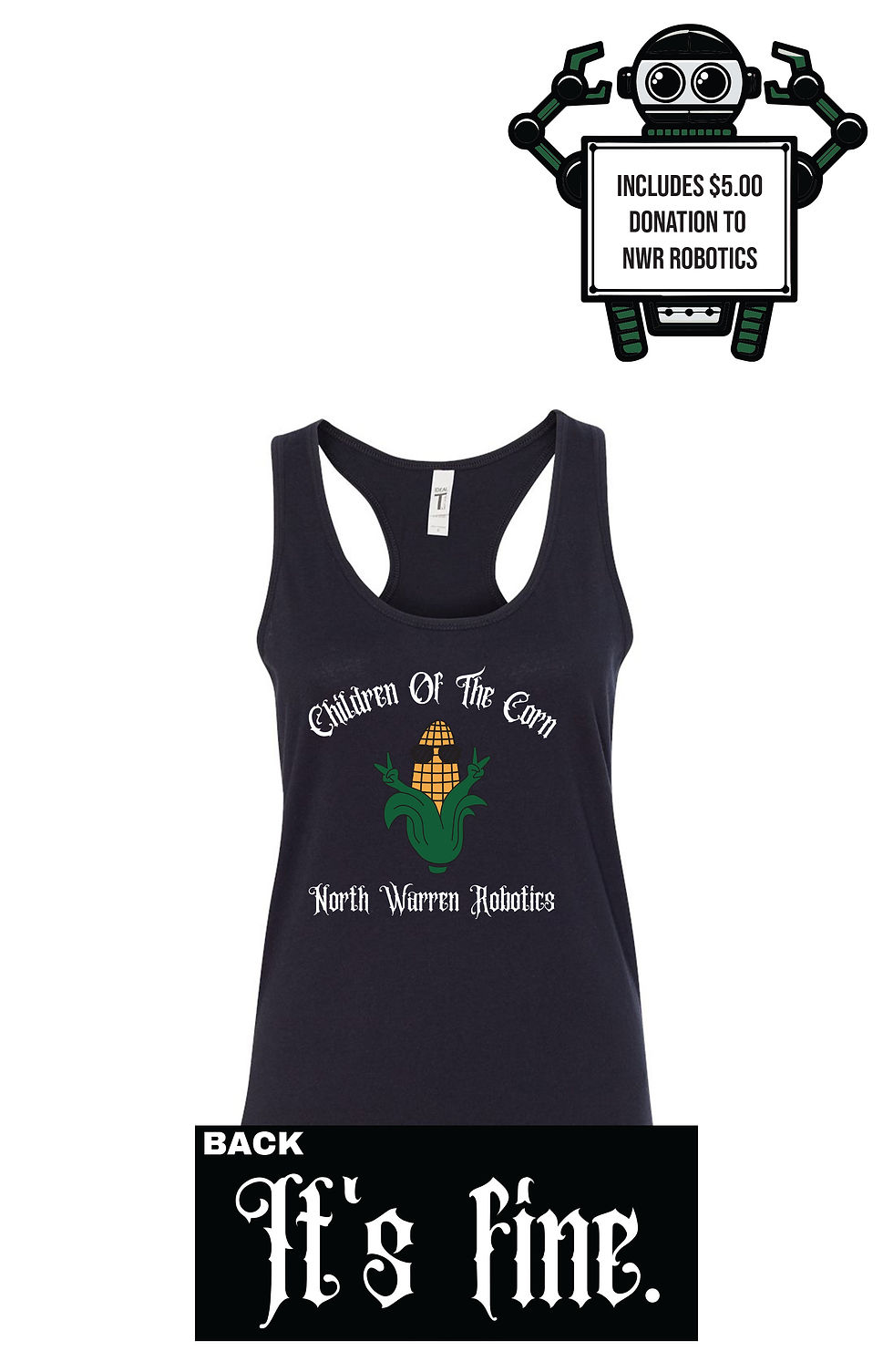 Thumbnail: NWR Robotics Women's Racerback Tank