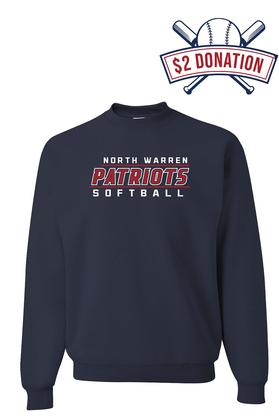 NWR Softball Crewneck Sweatshirt