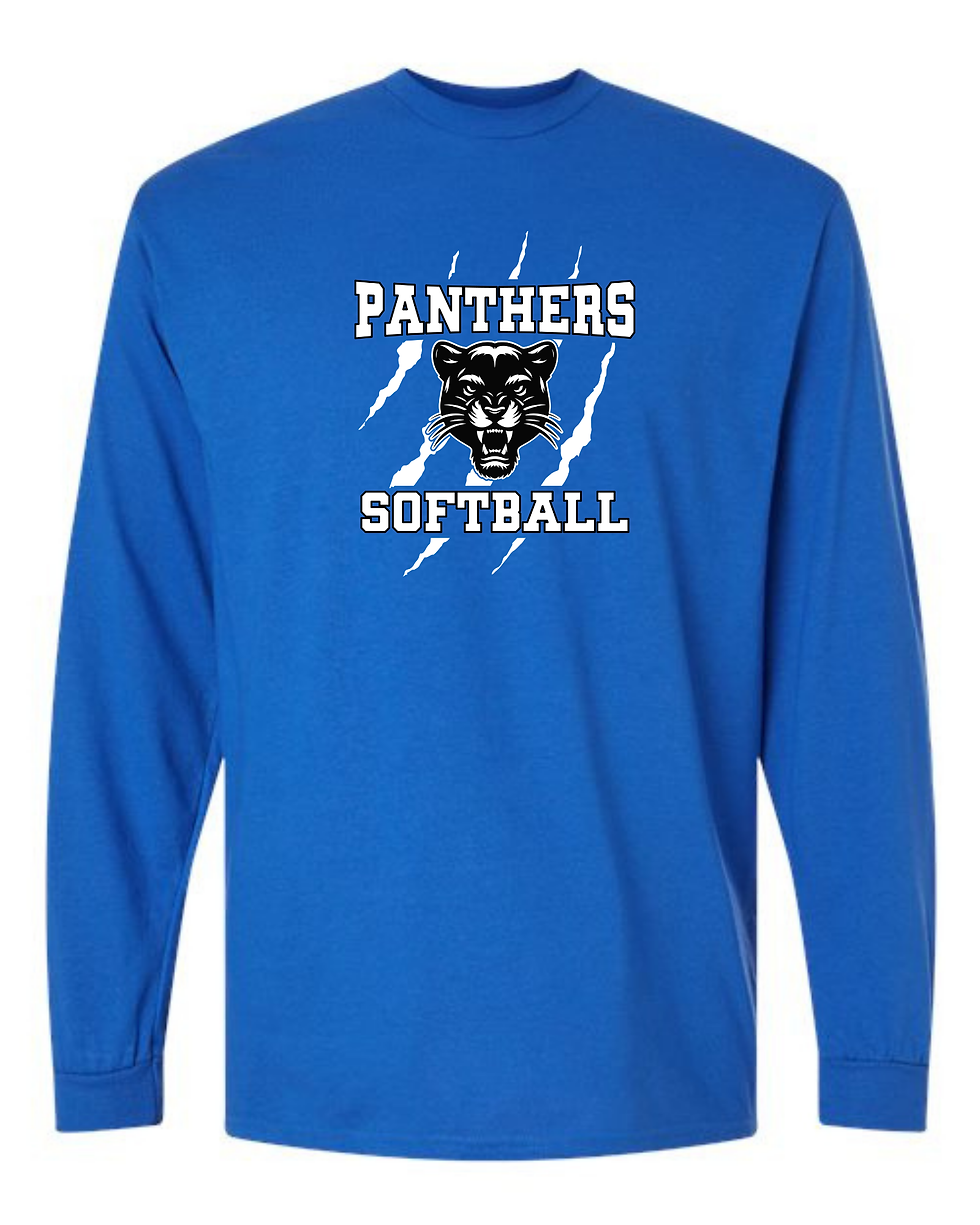 Thumbnail: Panthers Softball Long Sleeve