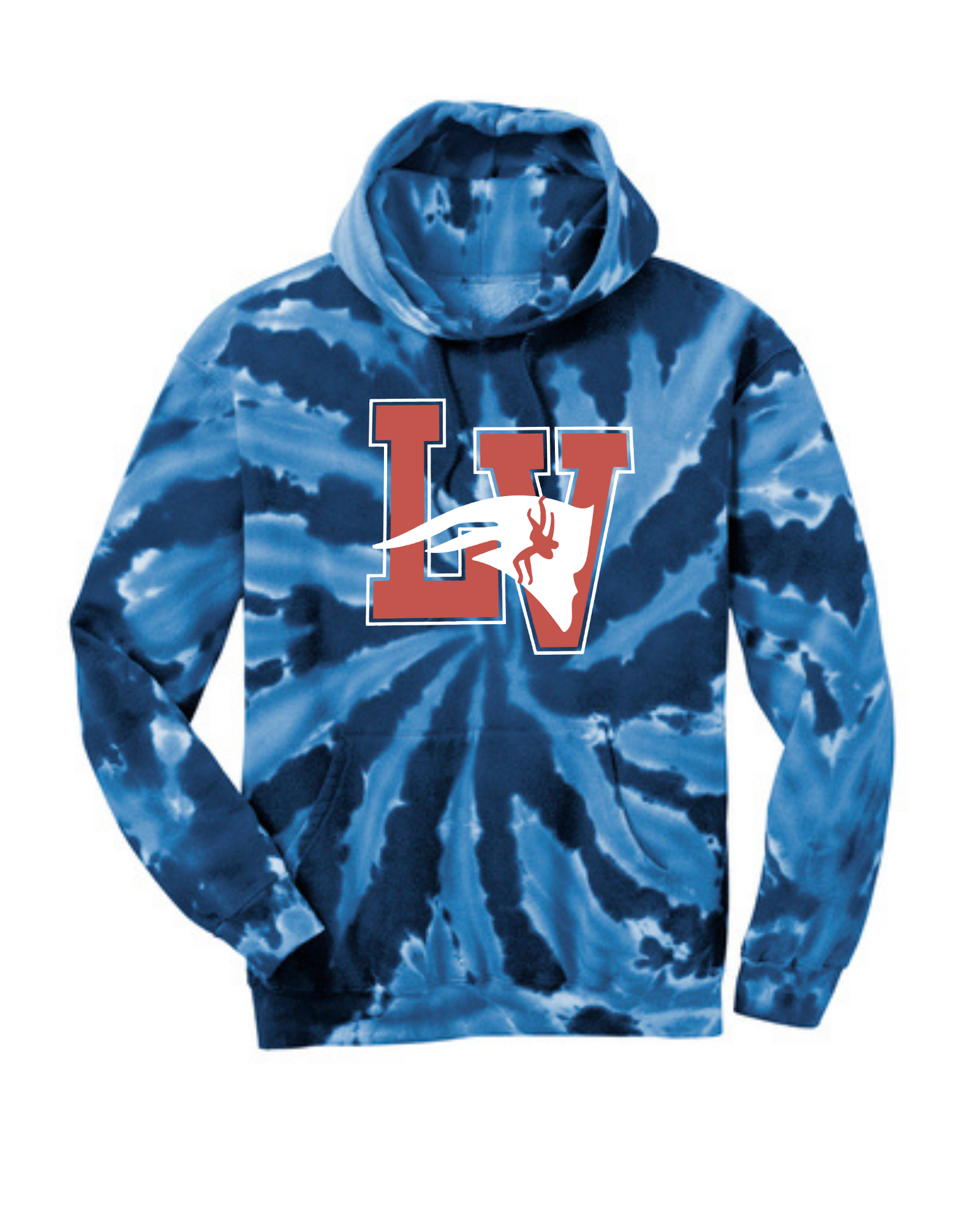 LV Jr. Wrestling Tie-Dye Sweatshirt