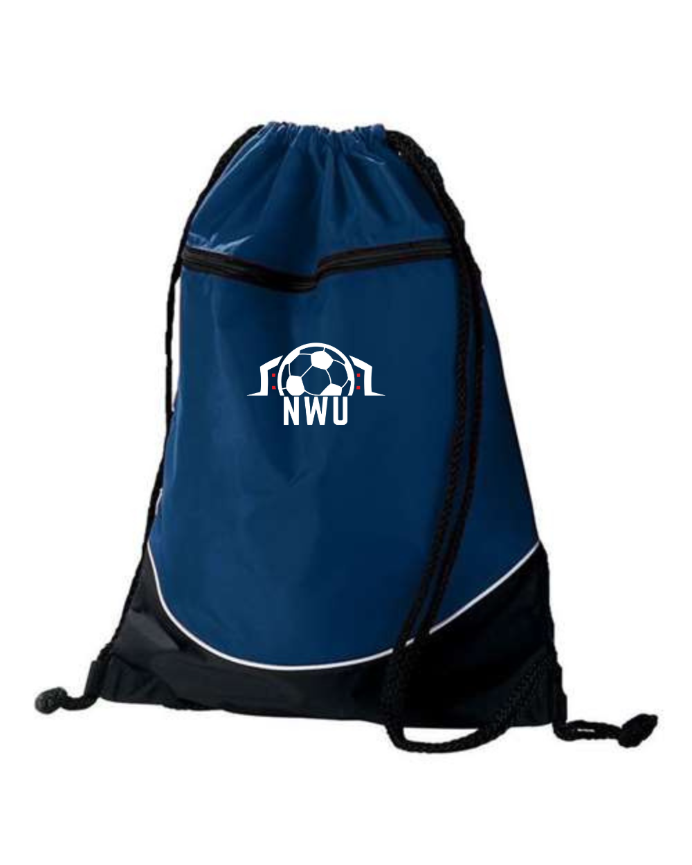 EMBROIDERED North Warren United String Bag