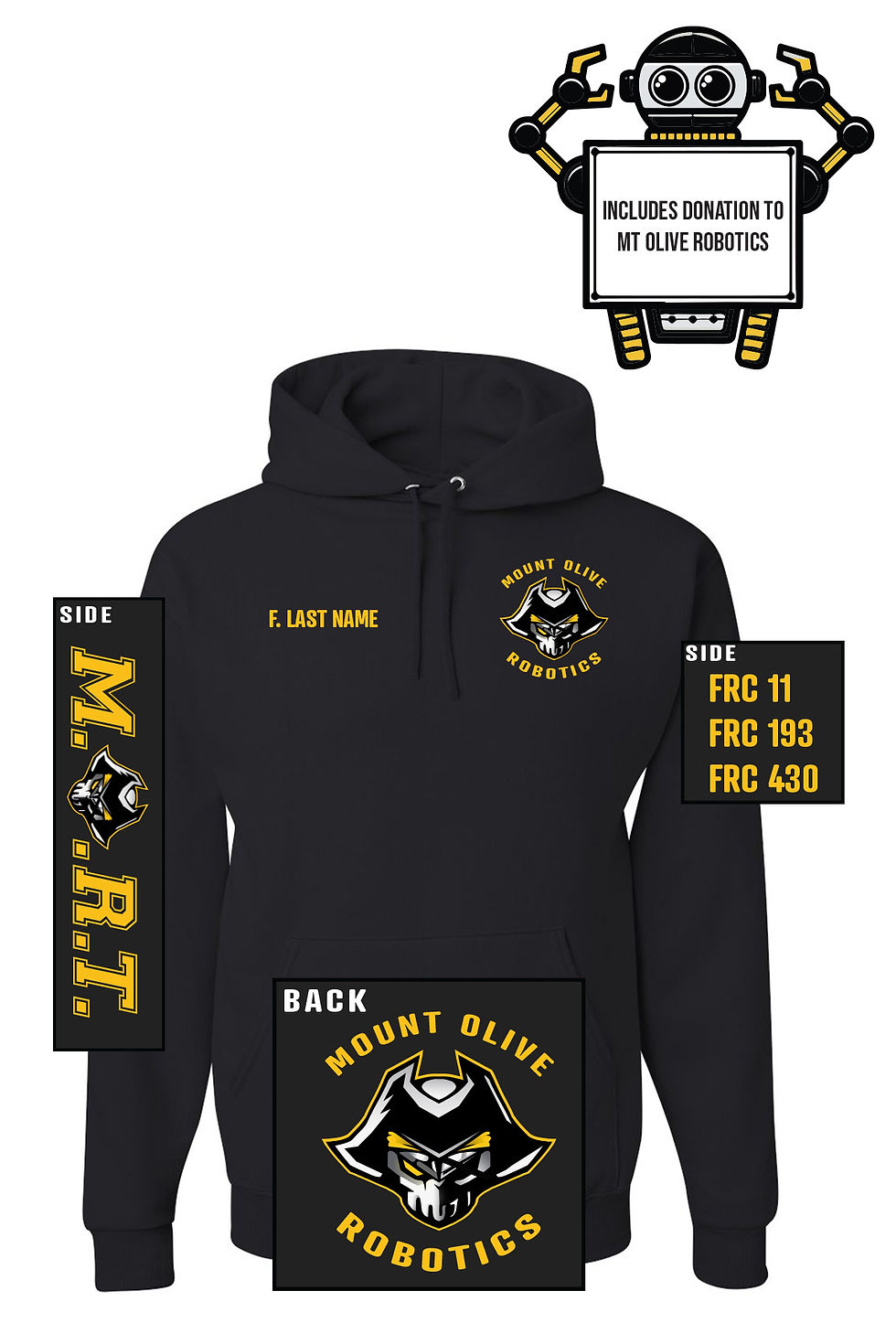 Thumbnail: Mount Olive Robotics Sweatshirt