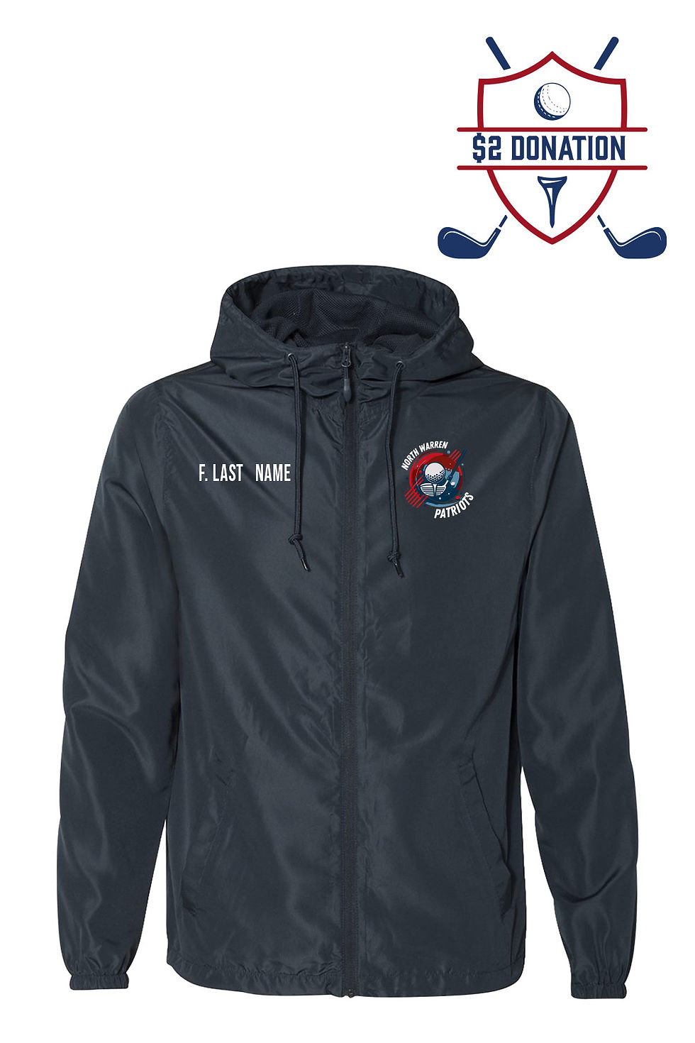 Thumbnail: North Warren Golf Windbreaker