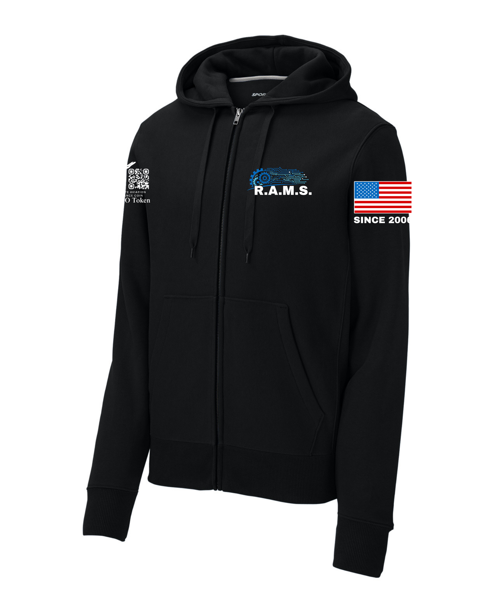 R.A.M.S. Super Heavyweight Full-Zip Sweatshirt