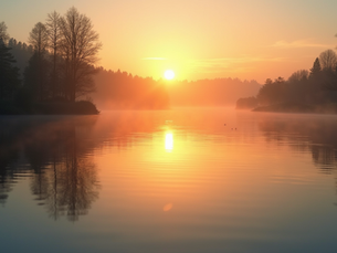 Trusting instincts in a peaceful natural setting