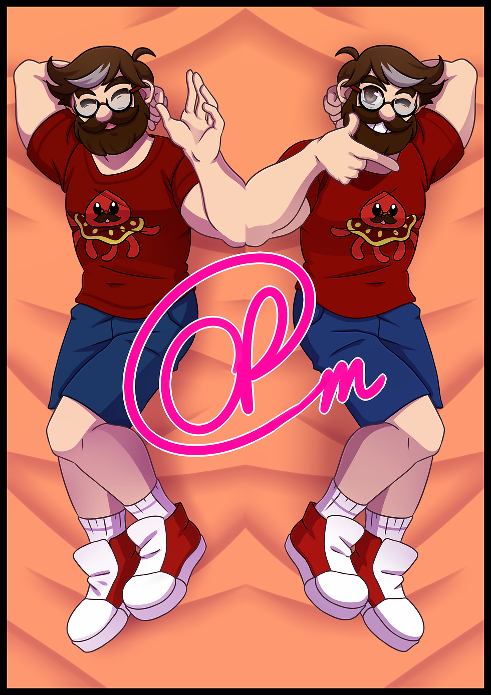 YouTuber The Loading Crew Dakimakura - DM Stuart