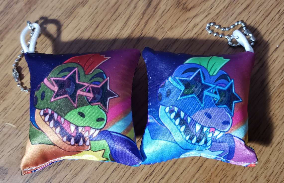 FNAF SB Pillow Keychain - Monty