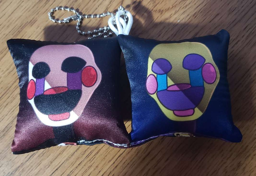 FNAF 1/2 Pillow Keychain - Puppet