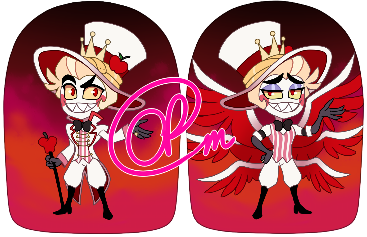 Hazbin Hotel Lucifer Pillow Plush