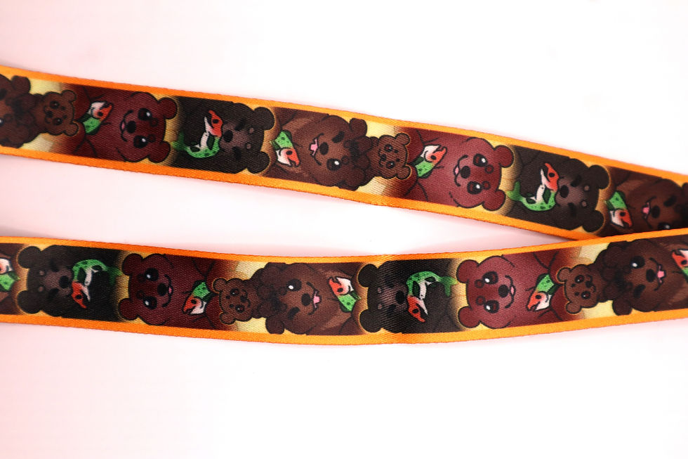 Thumbnail: Bear Salmon Run Animal Lanyard
