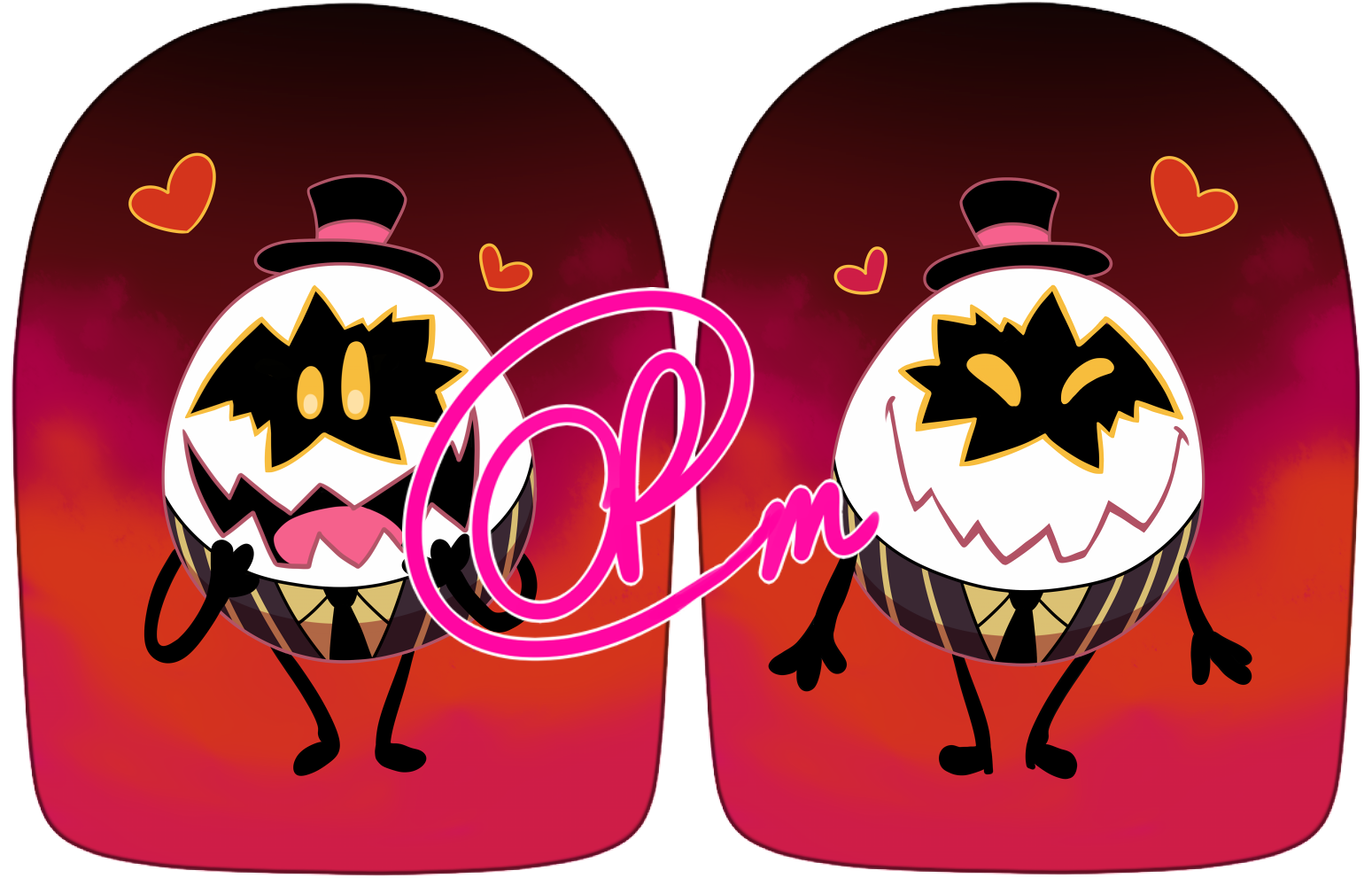 Hazbin Hotel Eggy Boiz Pillow Plush