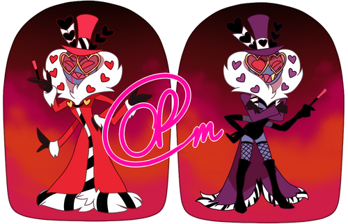 Hazbin Hotel Valentino Pillow Plush | loadingcrewcrafts