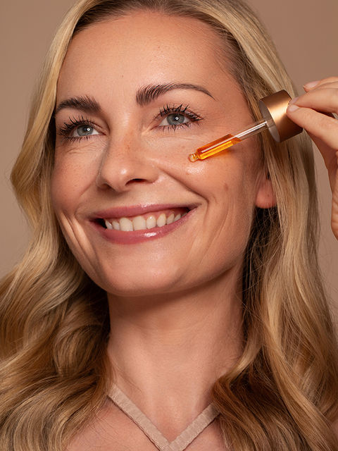 Professionelles Skincare Shooting 