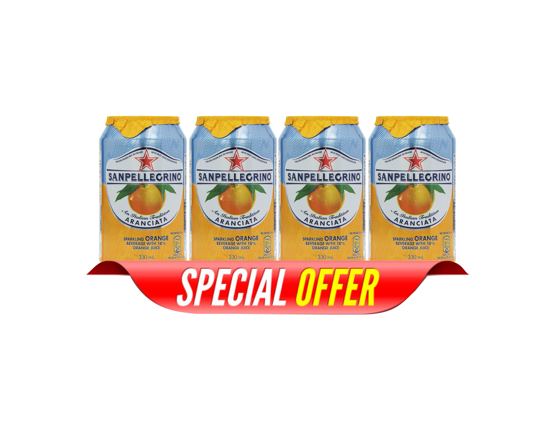 4 SANPELLLEGRINO ARANCIATA (4x330ml)