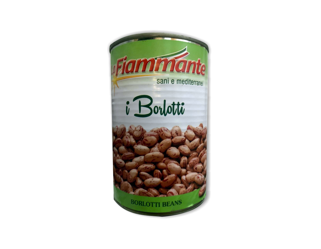 400Gr BORLOTTI BEANS - LA FIAMMANTE