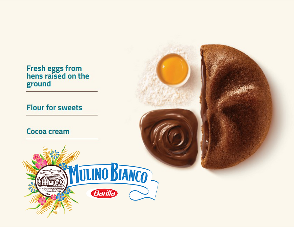 Thumbnail: CHICCHE AL CACAO- COCOA BISCUITS - MULINO BIANCO 200Gr