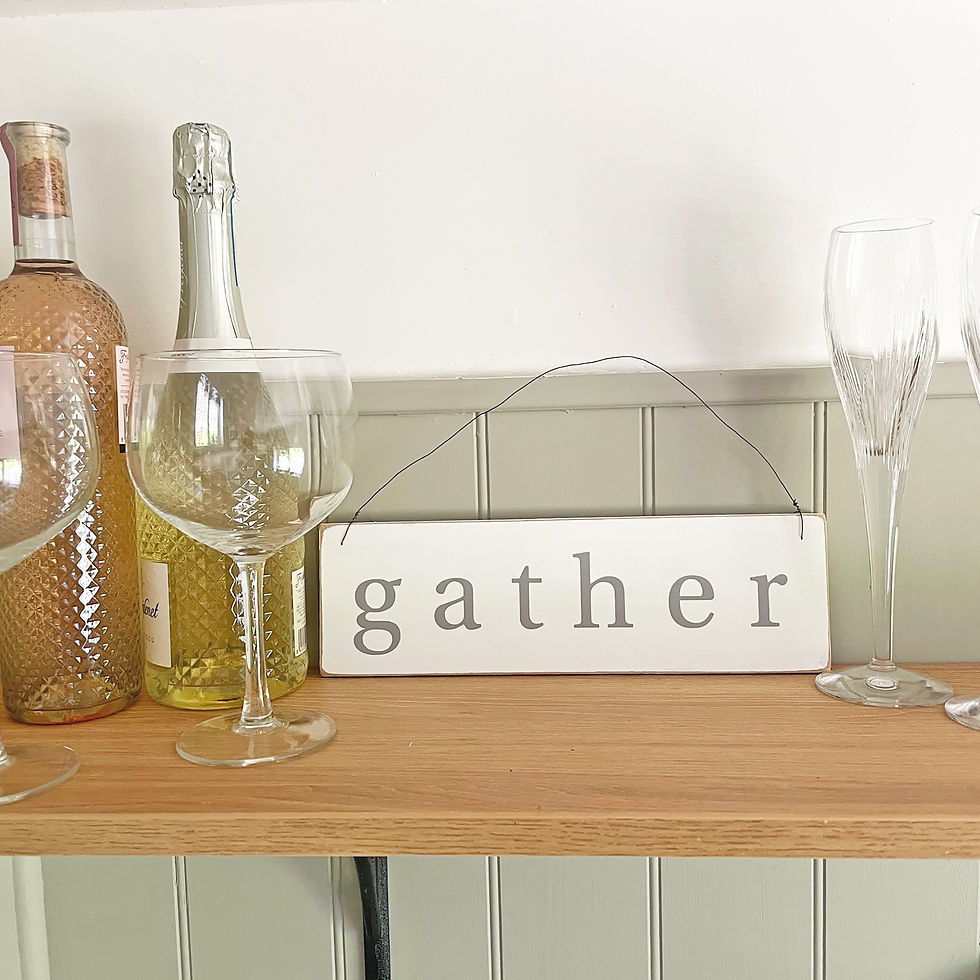Thumbnail: Gather - family sign