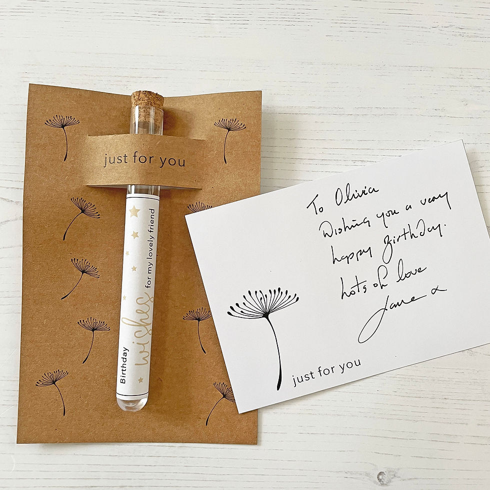 Thumbnail: Birthday wish candle gift set