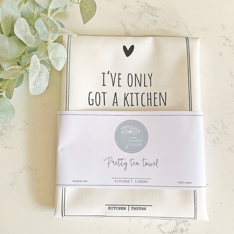 Thumbnail: Kitchen phrase tea towel - I've only got a kitchen