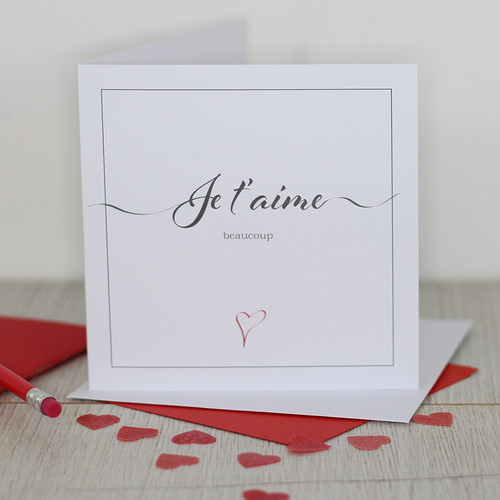 Wallpaper Je t aime beaucoup HD