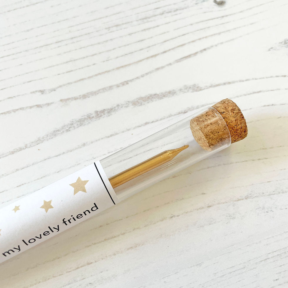 Thumbnail: Birthday wish candle gift set