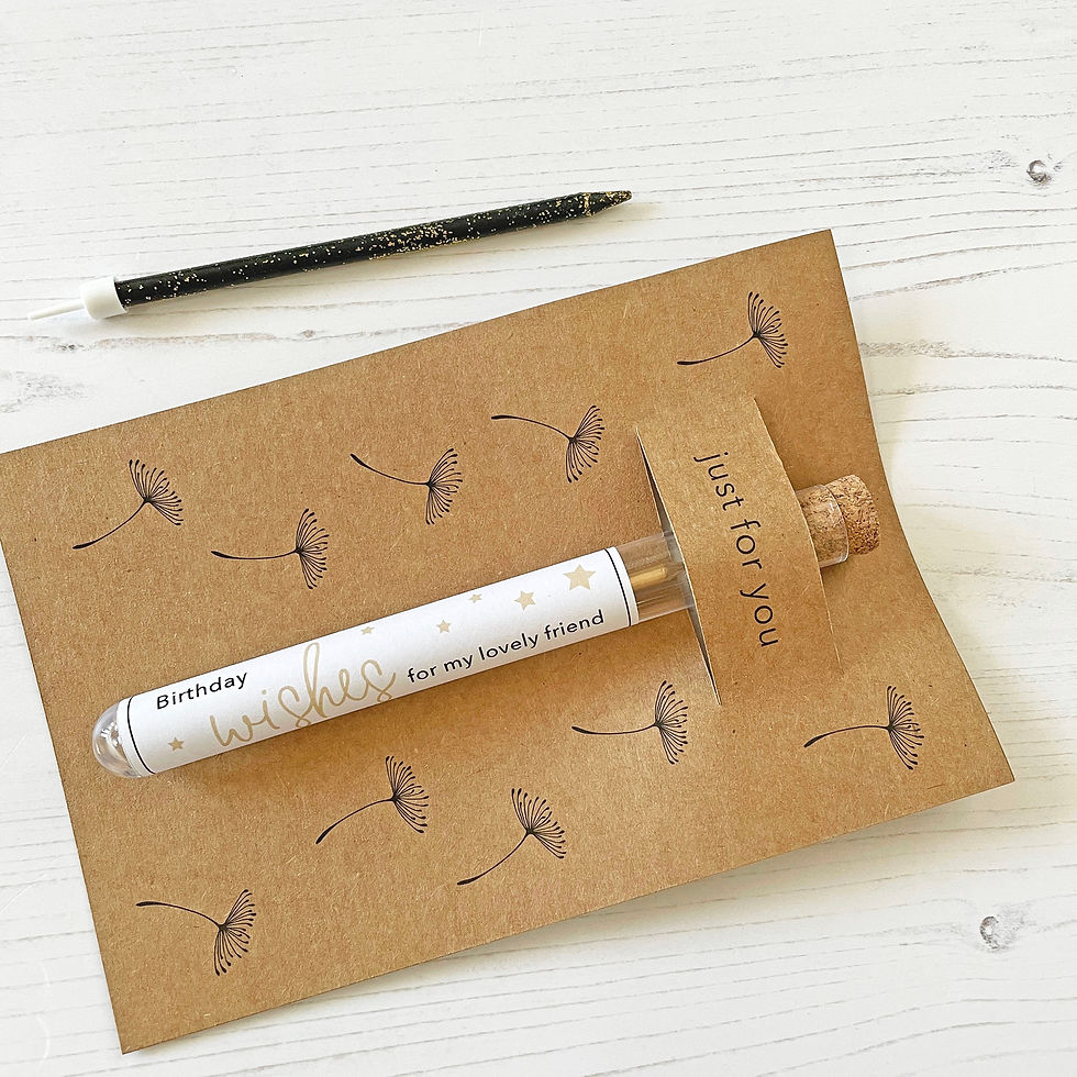 Thumbnail: Birthday wish candle gift set