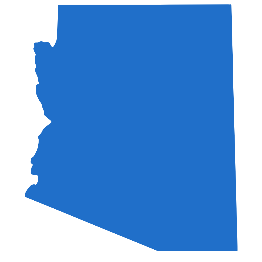 State of Arizona silhouette