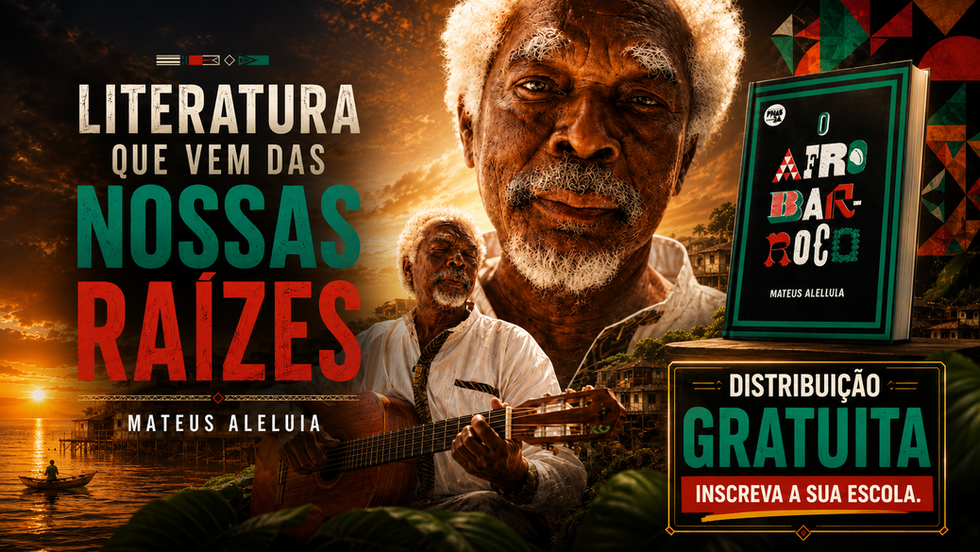 Afrobarroco: livro de Mateus Aleluia, artista baiano, terá distribuição gratuita para escolas e instituições