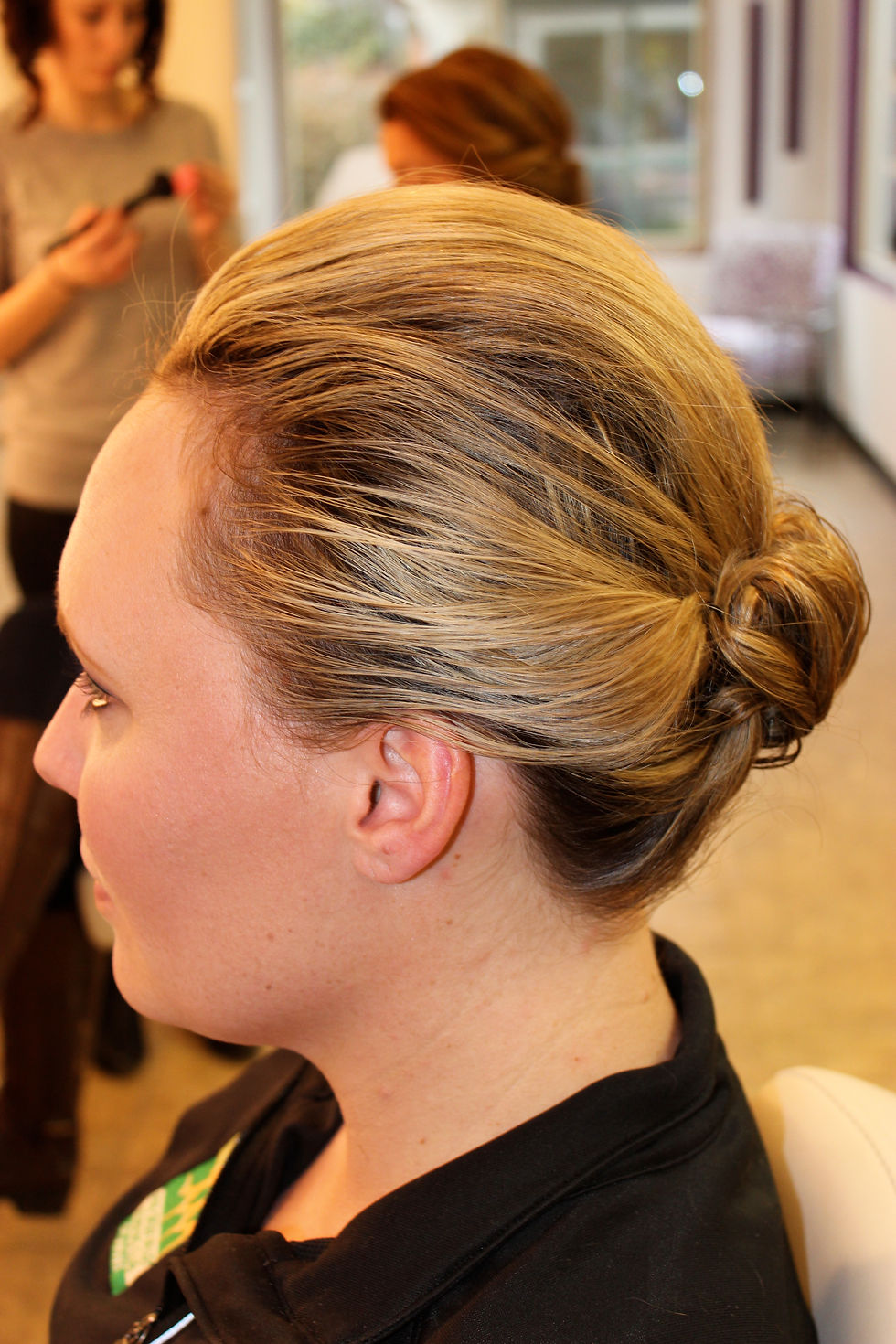simple and sleek up do