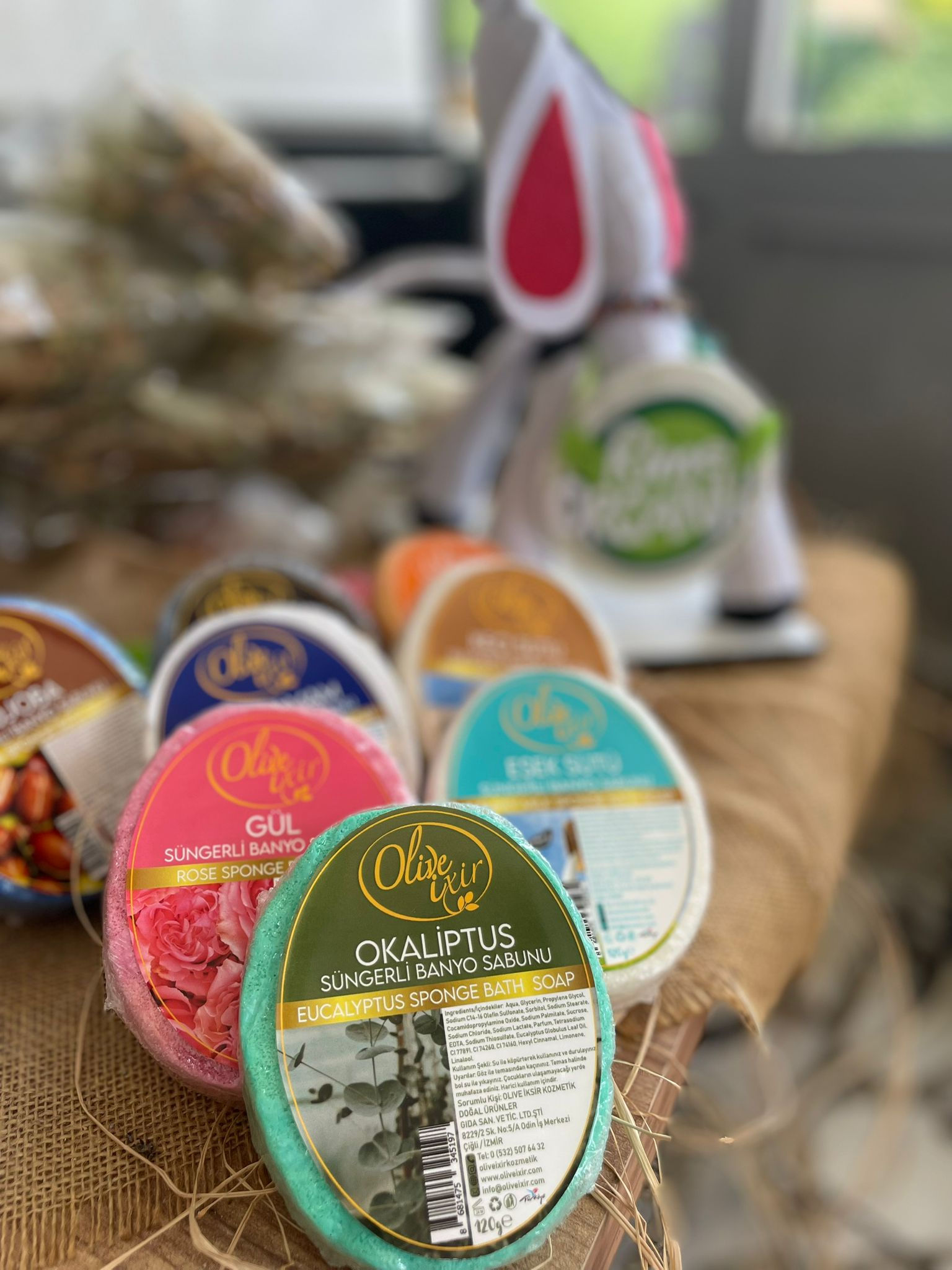 Okaliptus Süngerli Banyo Sabunu