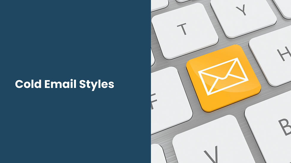 Cold Email Styles: Pros and Cons in 2023
