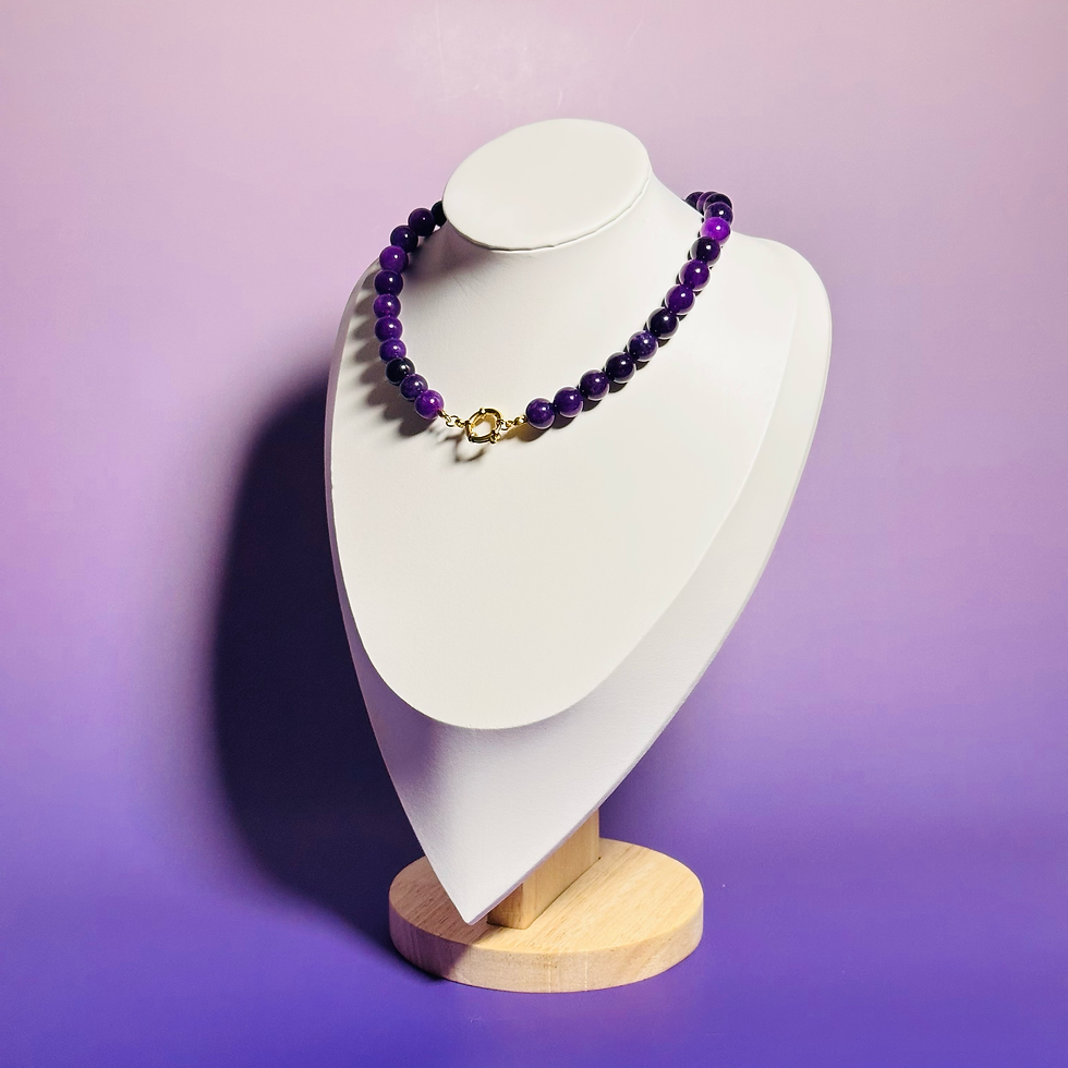 Thumbnail: Midnight Natural Stone Choker