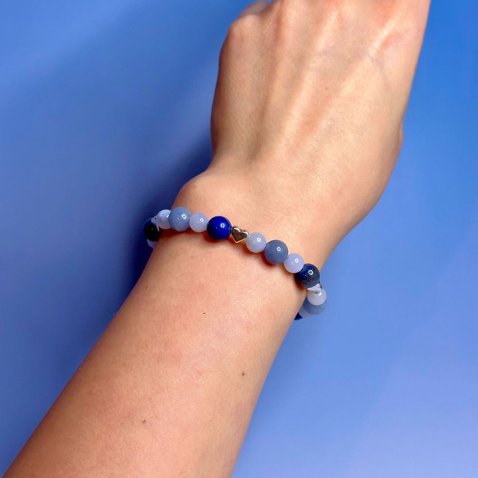 Thumbnail: Flussstein Natural Stone Bracelet