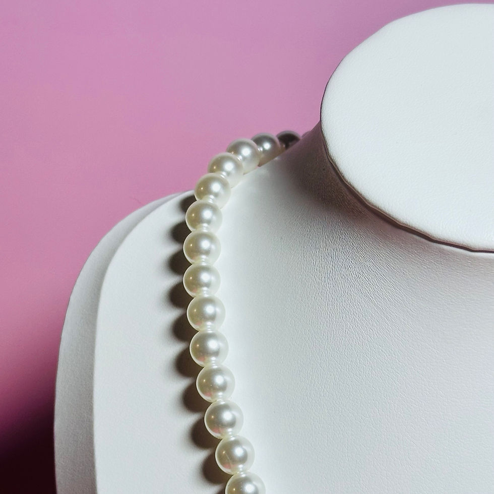 Thumbnail: Cherry Blossom Pearl Necklace