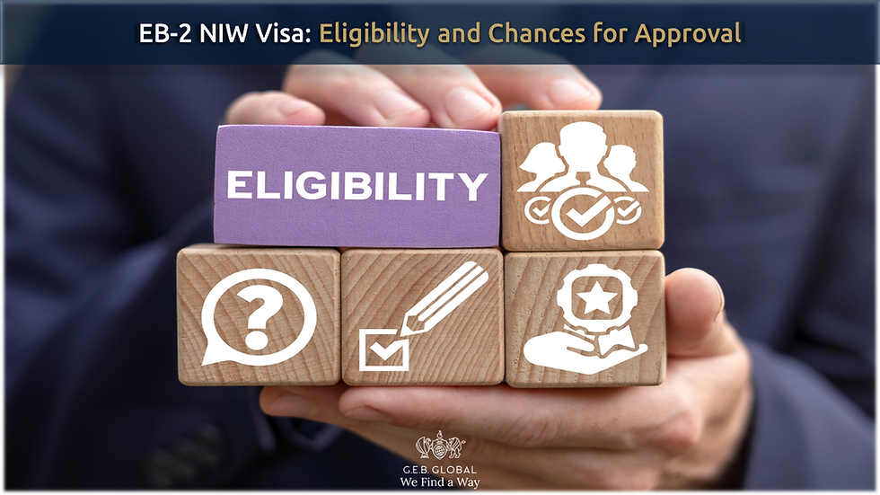 EB-2 NIW Visa: Eligibility and Chances for Approval