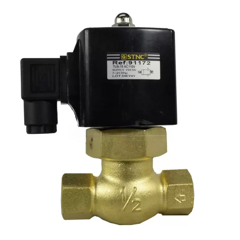Válvula para vapor 1/2" NPT - 110VAC