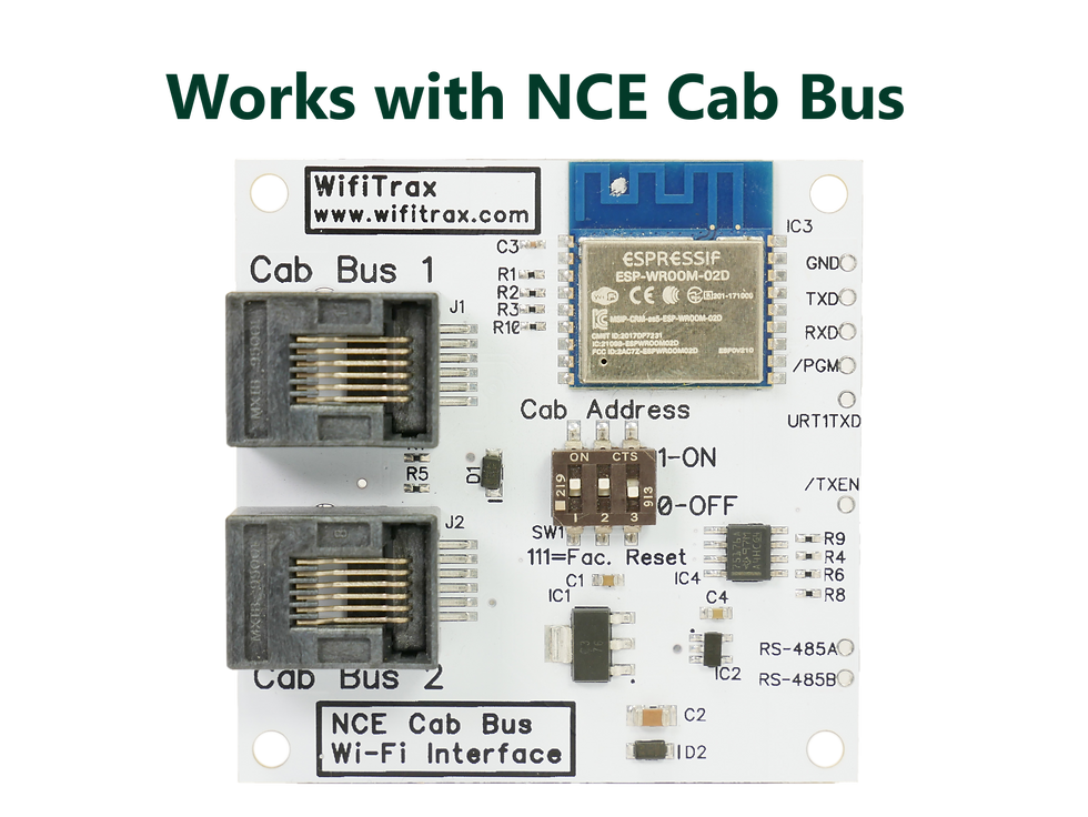 WFD-30 NCE CAB Bus Wi-Fi Interface | TrainControlSystems
