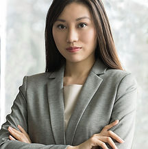 Woman in Grey Suit