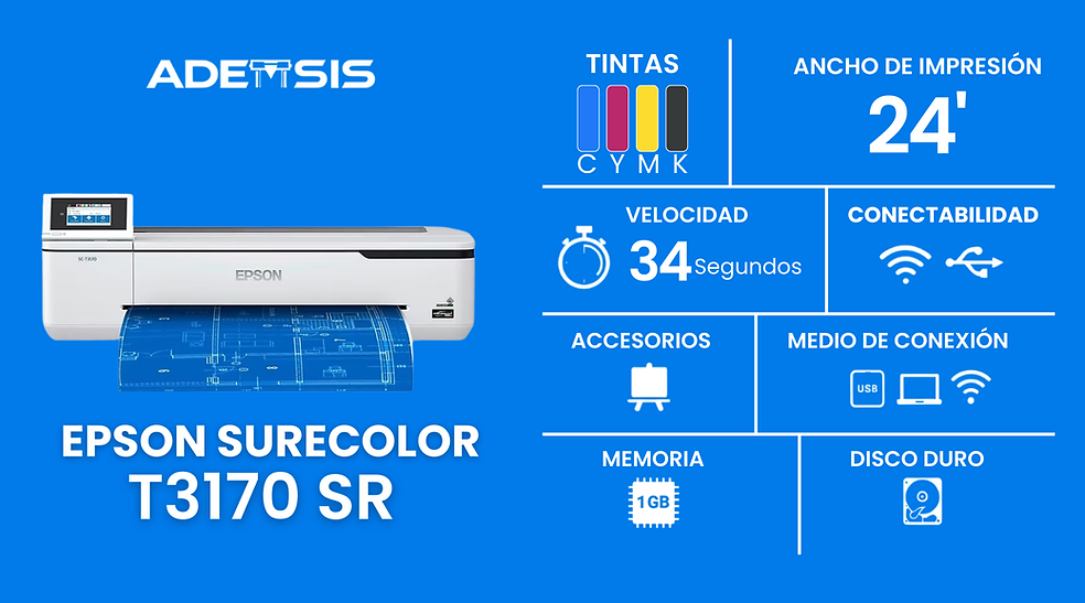 Plotter Surecolor t3170