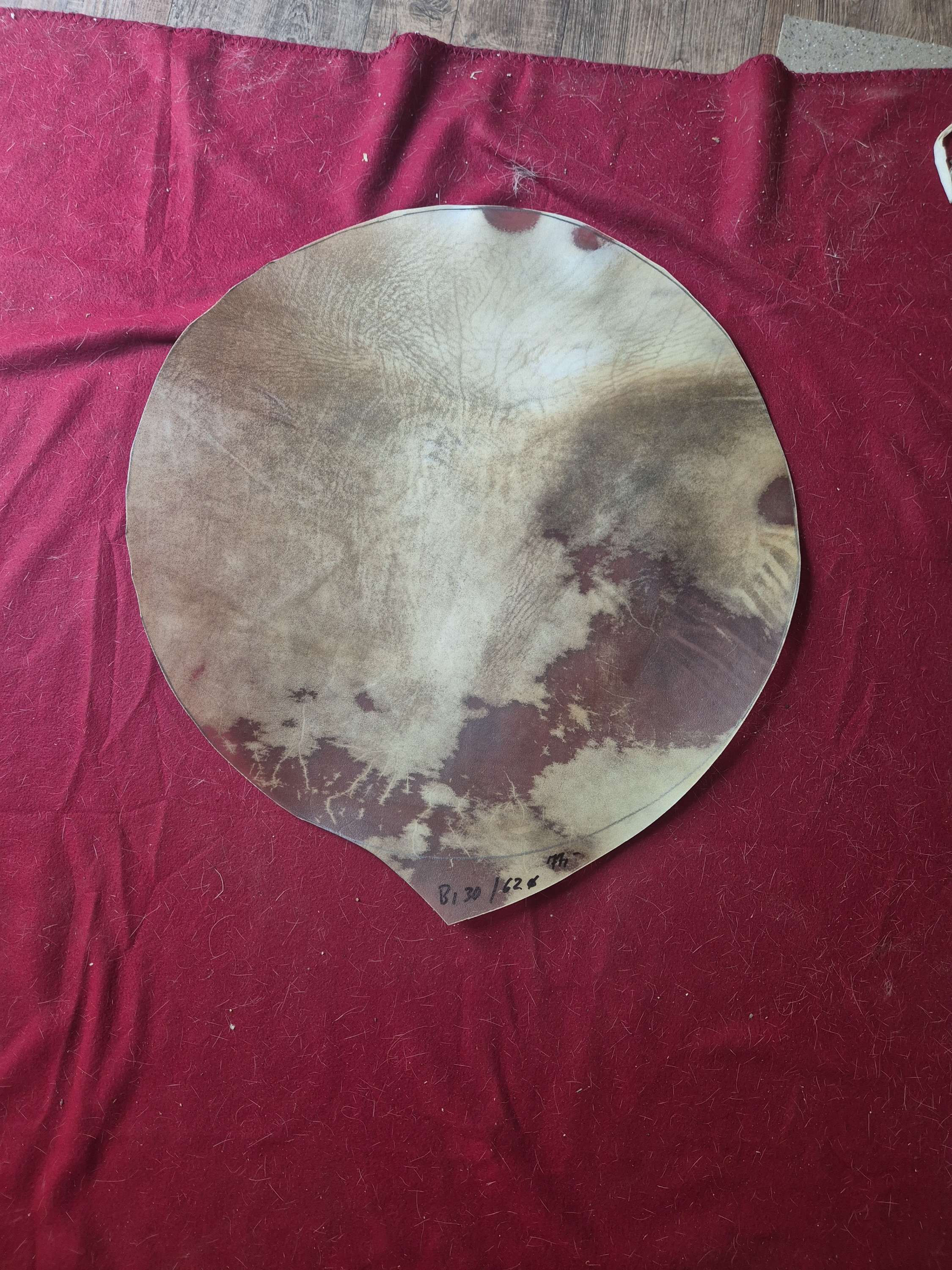 30/56 cm Bisonrohhaut Trommelhaut Mother Drum