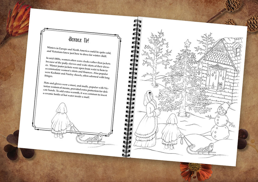 Thumbnail: Victoriana Coloring Book