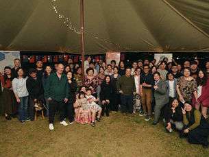 光輝十月情繫南澳 台灣商會聯合僑界舉辦國慶營火晚會