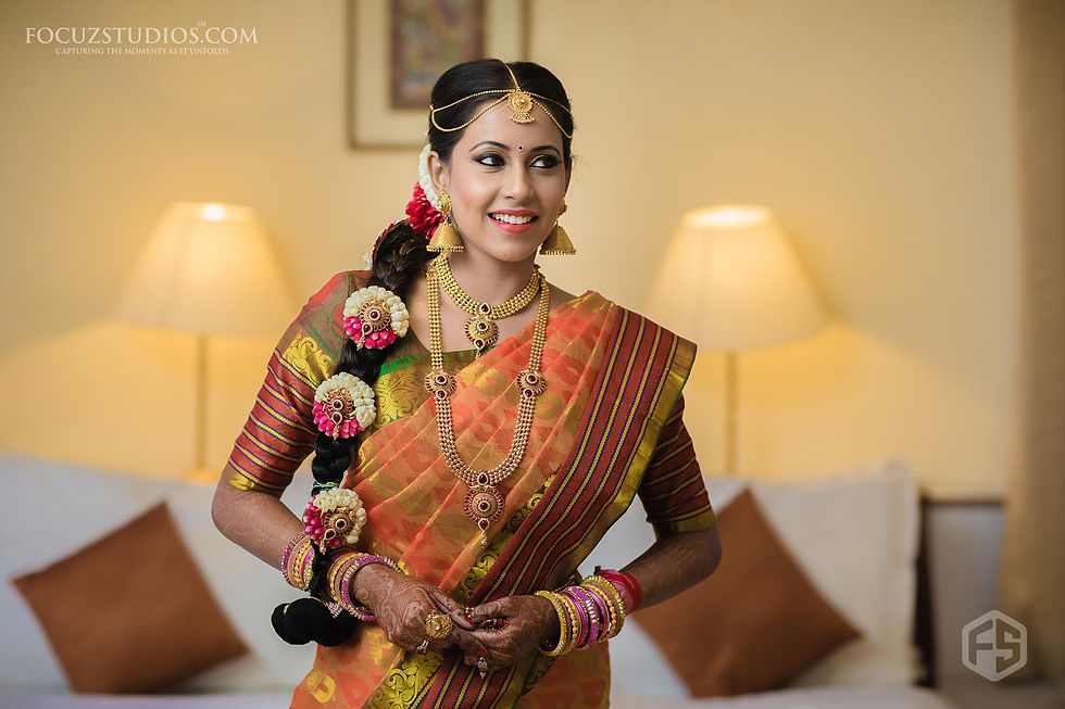 south indian bridal portraits