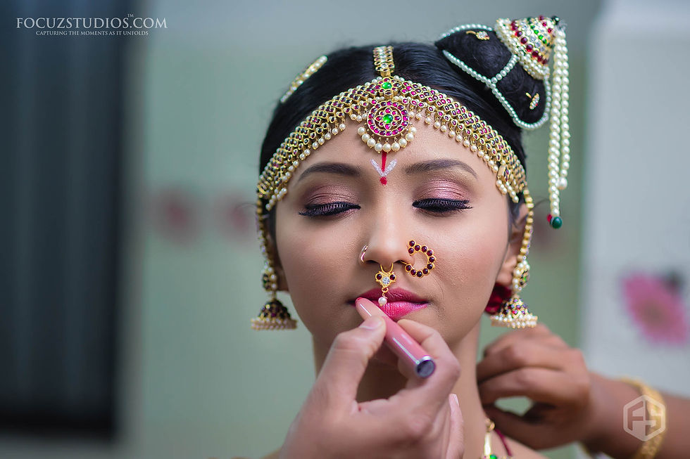 Bridal makeup Shot