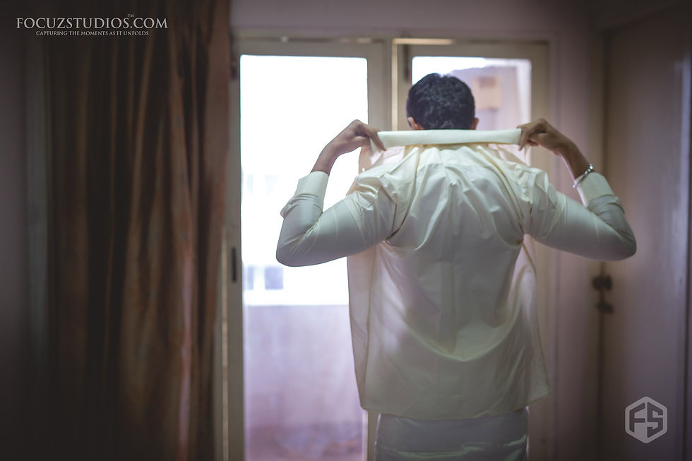 Groom Getting ready Photo